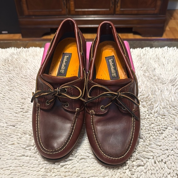 Timberland Other - Timberland Men's Dark Brown Leather Boat Shoes